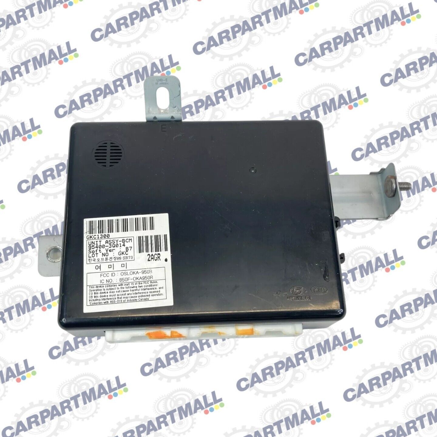 2012 2013 Hyundai Sonata Sedan AT/ 2.0L Body Control Module Unit BCM 95400-3Q014