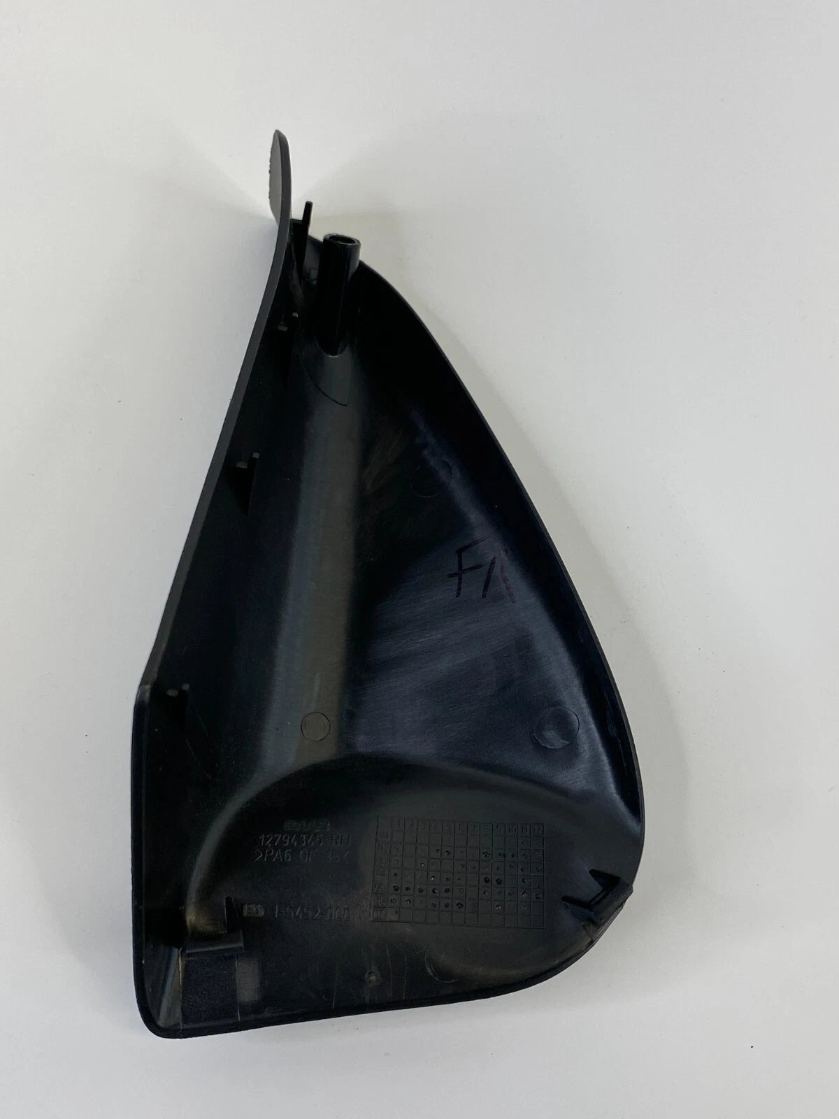 03-11 SAAB 9-3 FRONT RIGHT DOOR INTERIOR MIRROR CORNER TRIM COVER 12794345 OEM