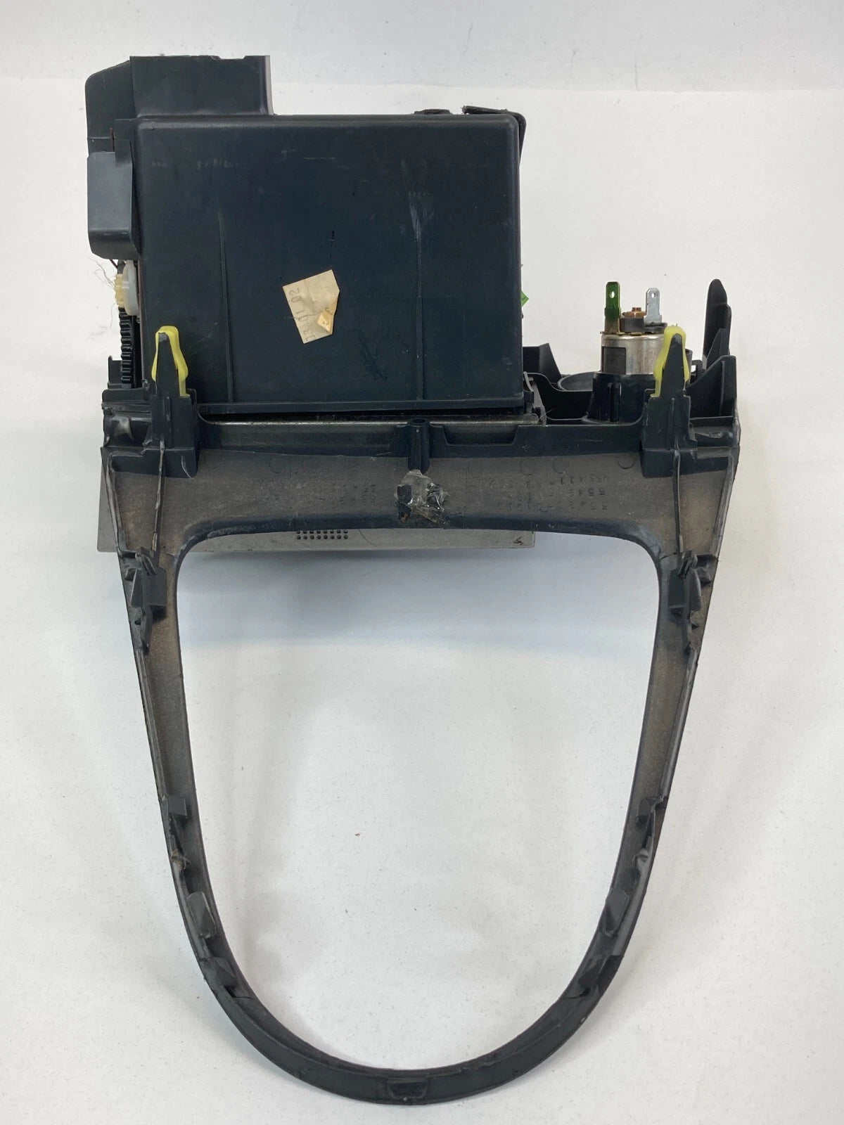 03-08 TOYOTA MATRIX SHIFTER CLIMATE CONTROL TRIM BEZEL W STORAGE & POWER OUTLET