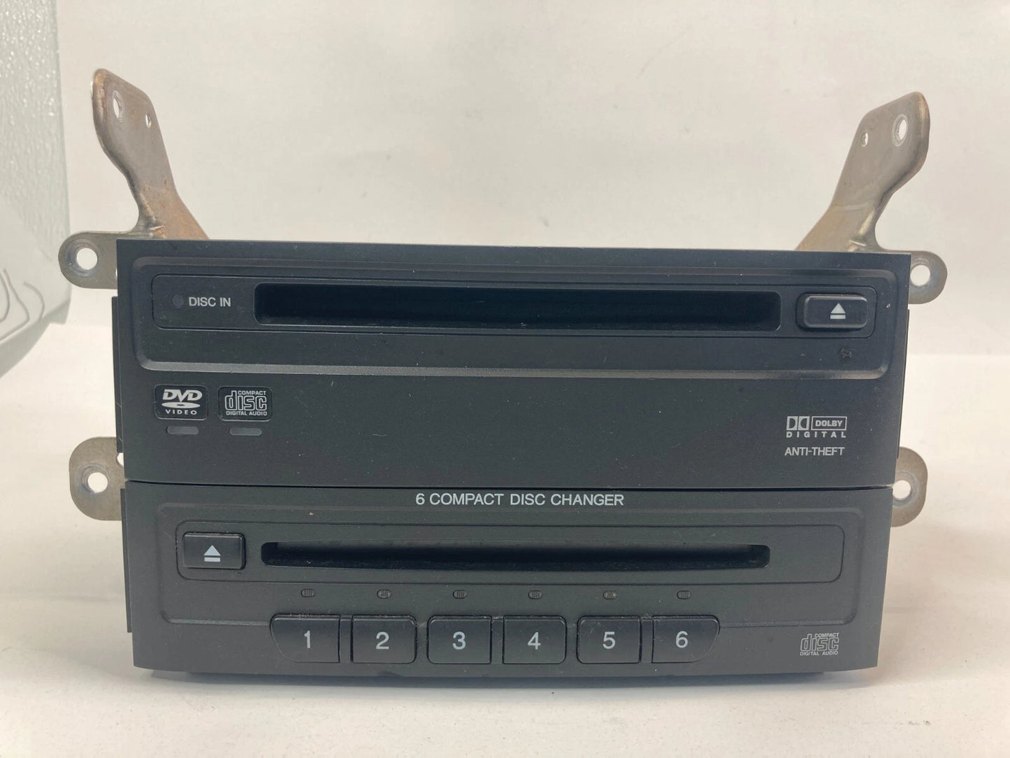 05 HONDA PILOT CD RES DVD PLAYER RECEIVER ENTERTAINMENT W CONTROL 39110S9VA410M1