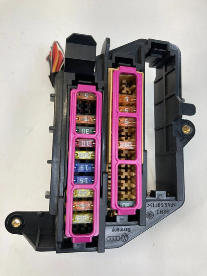 06 07 08 09 10 11 AUDI A6 FRONT JUNCTION RELAY FUSE BOX W/ BRACKET 4F1971845A