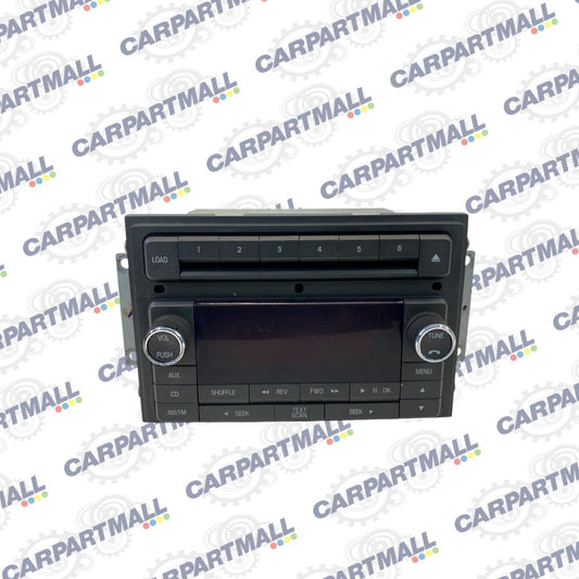 2008 08 Lincoln MKX AM/FM Radio 6 CD Disc Player MP3 8A1T-18C815-BE OEM