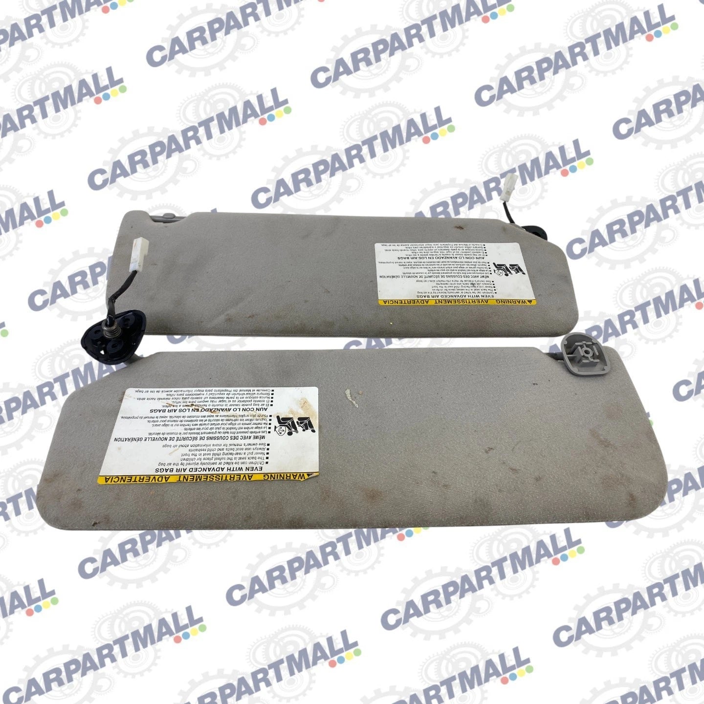 2005-2010 TOYOTA SIENNA LEFT & RIGHT SUNVISOR SUN VISOR SHADE PAIR SET OEM