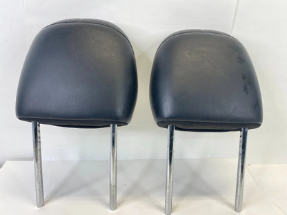 2013-2016 DODGE DART FRONT SEAT HEADREST HEAD REST SET 2 RH LH LEATHER BLACK