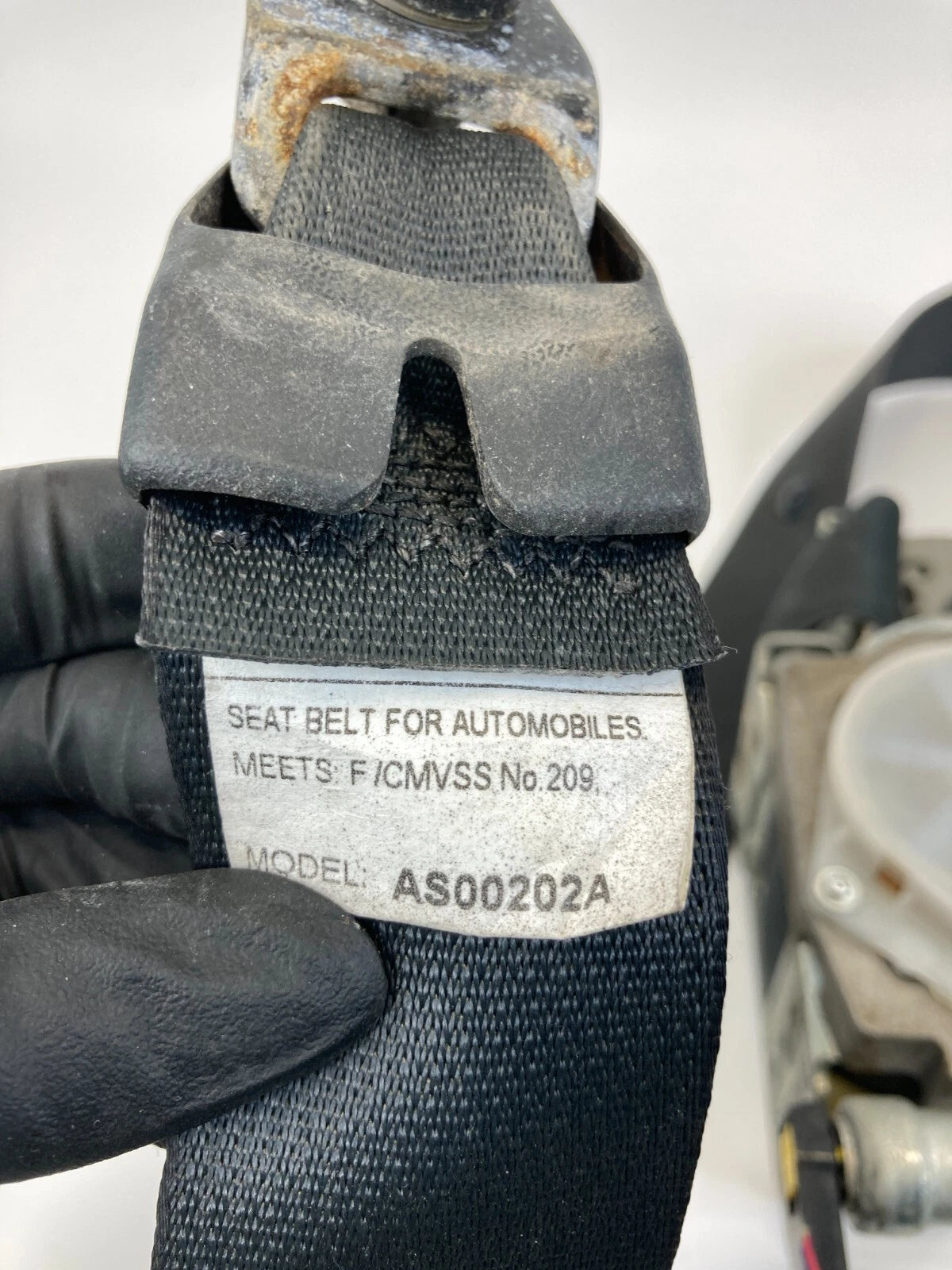 07-12 MITSUBISHI GALANT FRONT LEFT DRIVER SIDE SEAT BELT RETRACTOR 2020616 OEM