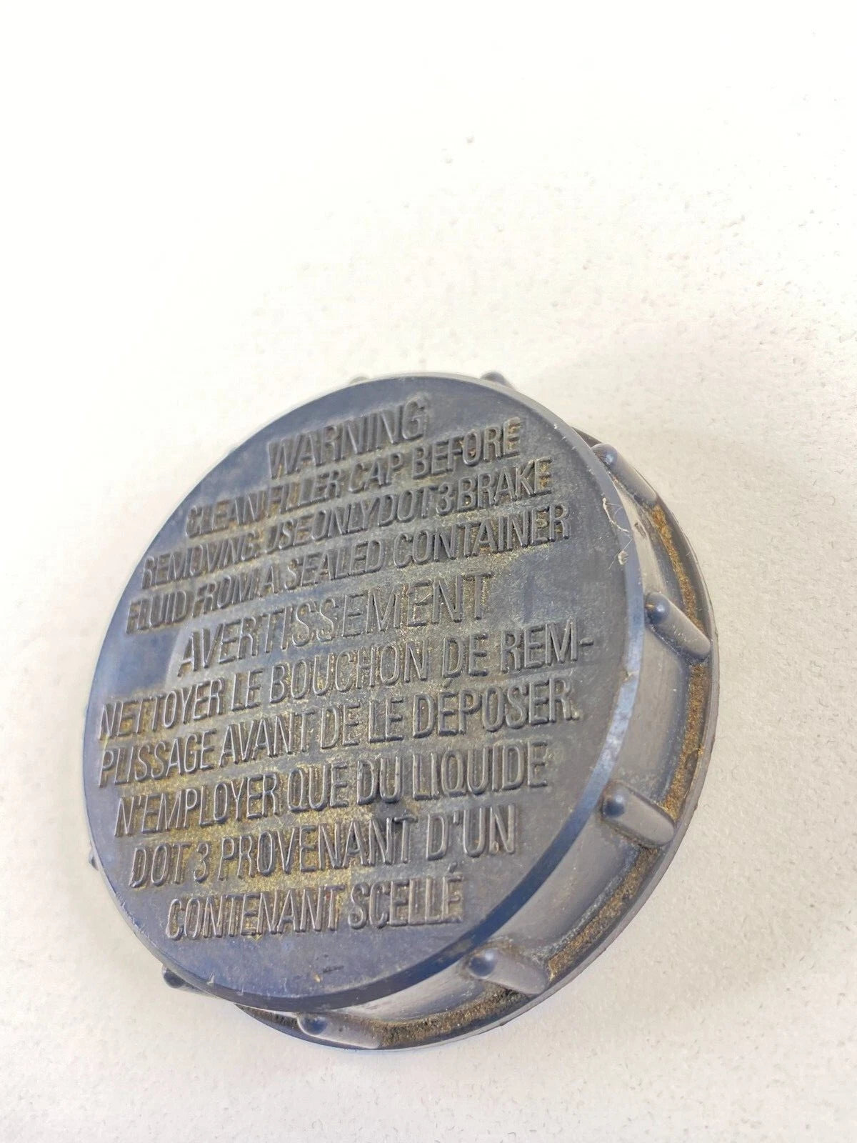 1991-1996 JEEP CHEROKEE 4.0L BRAKE FLUID CLEAN FILLER RESERVOIR COVER CAP OEM