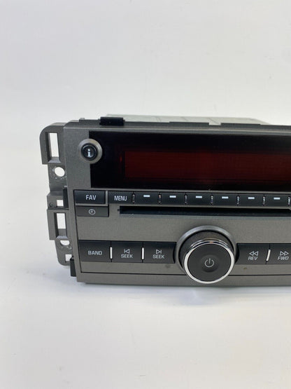 2008 2009 2010 Saturn Vue Radio Receiver AM/FM CD Disc Player 25956992 OEM