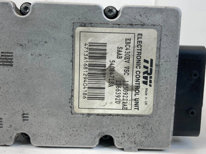 03-05 SAAB 9-3 2.0L TURBO ABS ANTI-LOCK BRAKE PUMP CONTROL MODULE 12801324 OEM