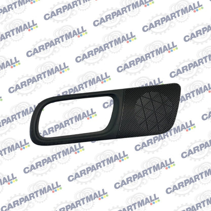 10-13 INFINITI G37 FRONT LEFT SIDE INNER DOOR HANDLE SPEAKER COVER BEZEL TRIM