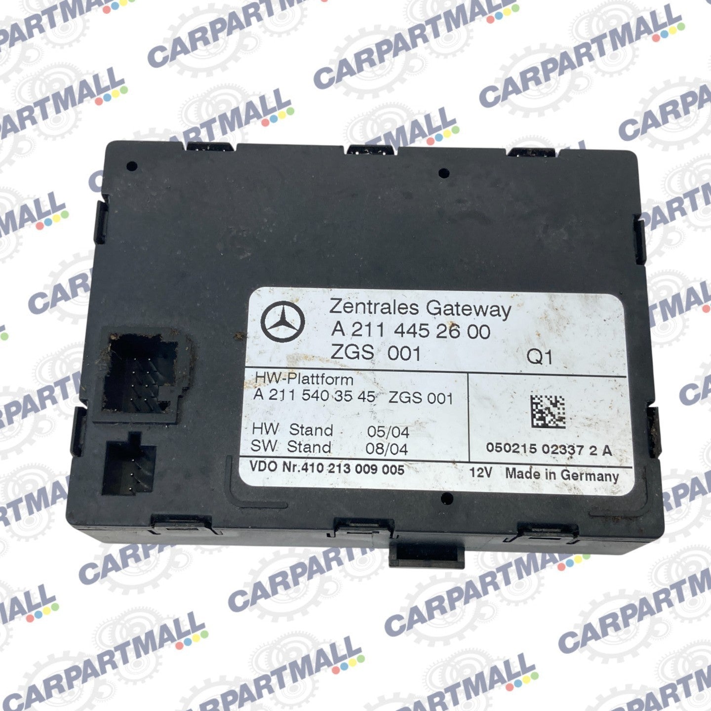 2006 Mercedes-Benz CLS500 Central Gateway Control Module Unit 211-445-26-00 OEM