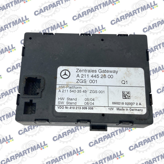 2006 Mercedes-Benz CLS500 Central Gateway Control Module Unit 211-445-26-00 OEM