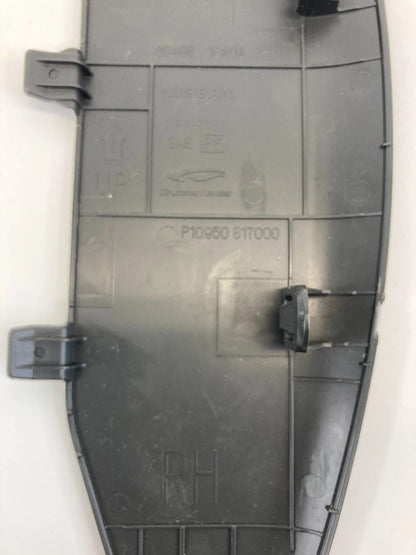 2009-2014 NISSAN CUBE RIGHT SIDE DASH MASK COVER TRIM PANEL 68498-1FA0A OEM