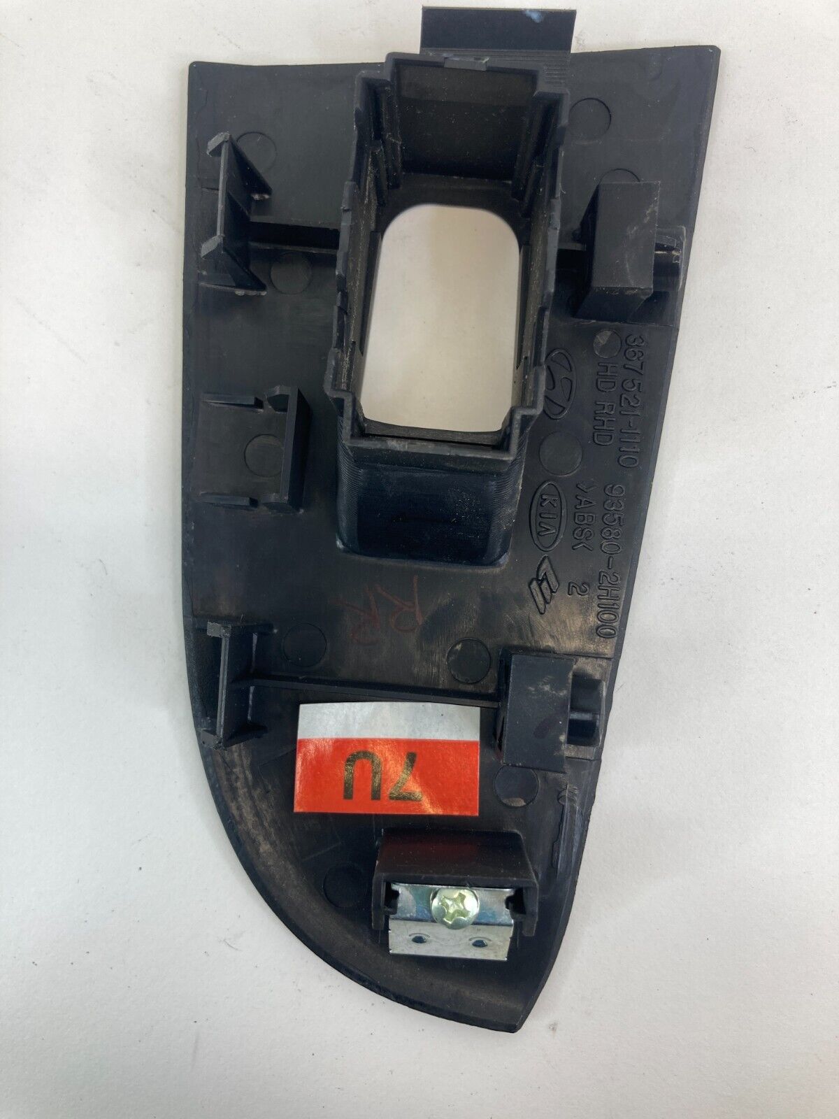 07-10 Hyundai Elantra Rear Right Passenger Window Switch Trim Cover 93580-2H100