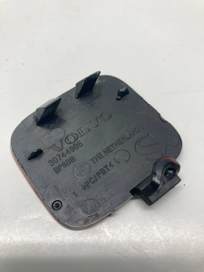 2008-2011 VOLVO S40 FRONT BUMPER COVER TOW HOOK EYE CAP TRIM MOLDING 30744906