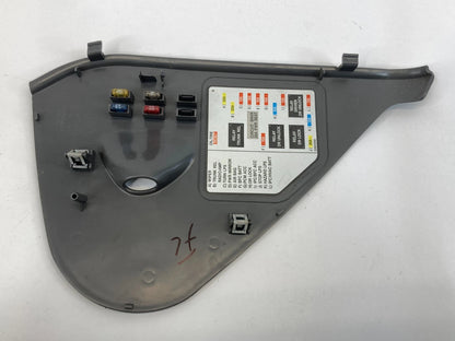 02-05 PONTIAC GRAND AM FRONT LEFT SIDE DASH FUSE BOX END CAP TRIM COVER 22618851