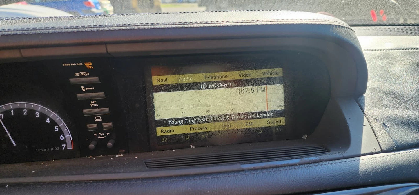 2010-2014 Mercedes CL550 Info GPS Navigation Display Screen 263-668-006 OEM