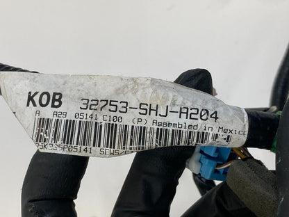 05-10 Honda Odyssey Rear Left Side Sliding Door Wire Wiring Harness 32753SHJA204
