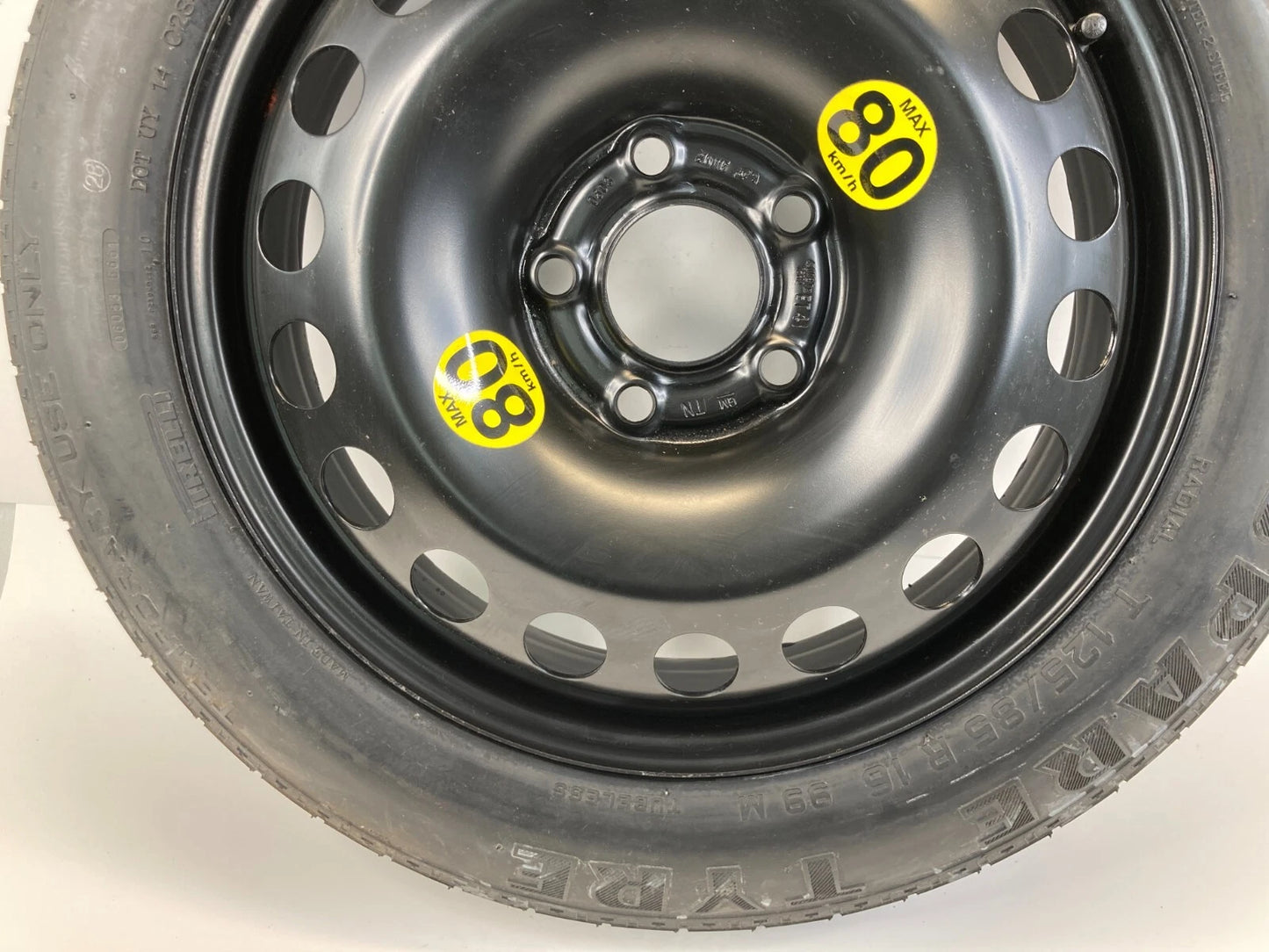 2003-2011 SAAB 9-3 93 COMPACT DONUT SPARE TIRE WHEEL RIM T125/85 R16 99M OEM