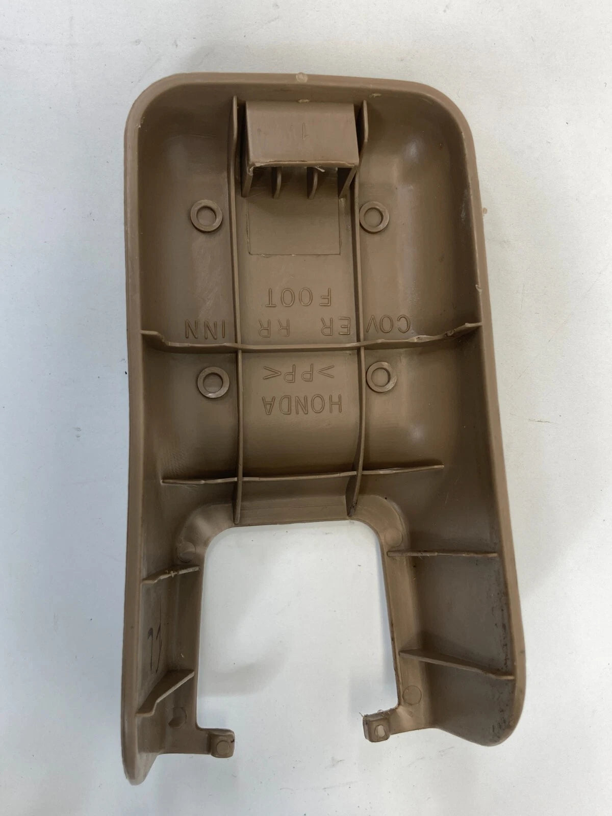 2002-2004 HONDA CR-V FRONT LEFT DRIVER SEAT RAIL TRACK COVER TAN OEM FACTORY