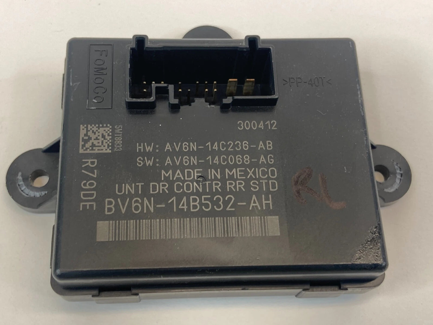 2012-2014 FORD FOCUS REAR LEFT SIDE DOOR CONTROL MODULE UNIT BV6N-14B532-AH OEM