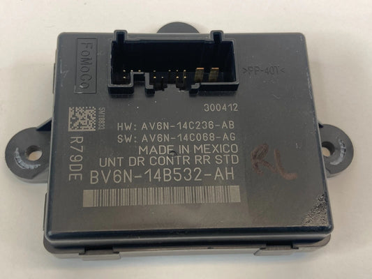 2012-2014 FORD FOCUS REAR LEFT SIDE DOOR CONTROL MODULE UNIT BV6N-14B532-AH OEM