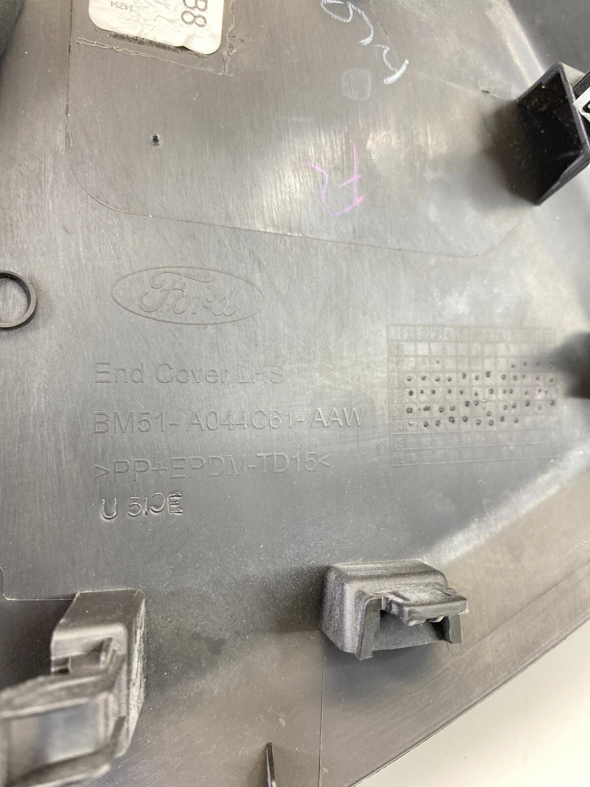 2012-2018 FORD FOCUS DASH LEFT SIDE END CAP COVER TRIM BEZEL BM-51A044C61-AB