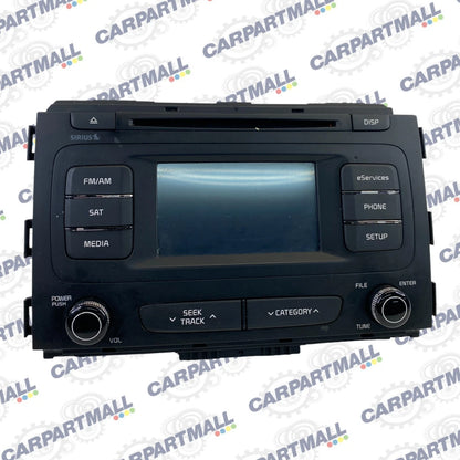 2015-2017 KIA SEDONA AM/FM RADIO RECEIVER CD DISC PLAYER 96160-A9000WAC OEM