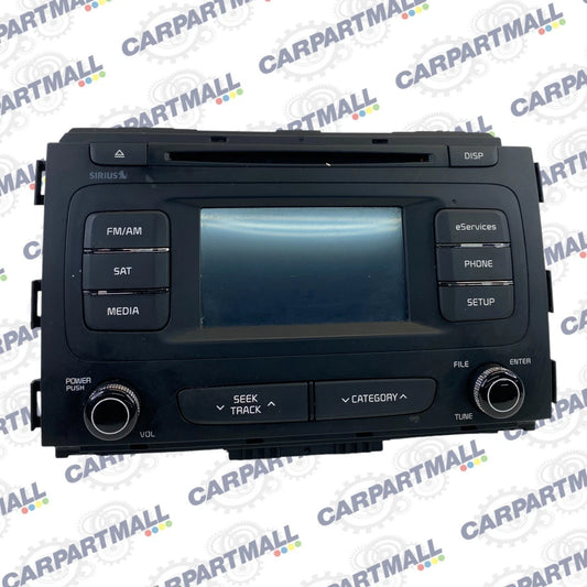 2015-2017 KIA SEDONA AM/FM RADIO RECEIVER CD DISC PLAYER 96160-A9000WAC OEM
