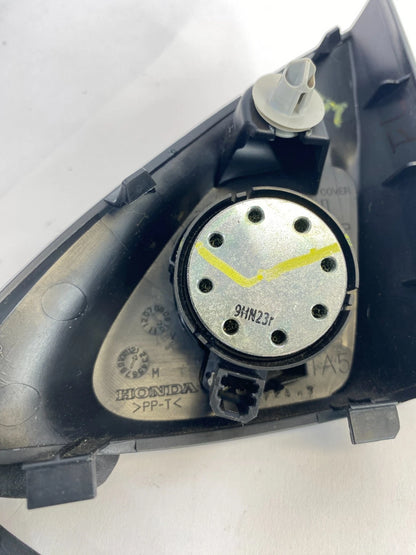 2008-2012 HONDA ACCORD FRONT LEFT DOOR INNER CORNER TWEETER SPEAKER W/ COVER