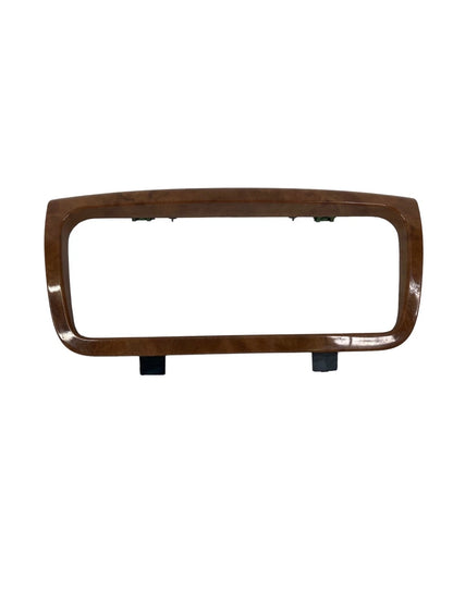 08 09 BUICK ENCLAVE CENTER CONSOLE REAR TRIMPLATE TRIM BEZEL WOOD GRAIN 15924605