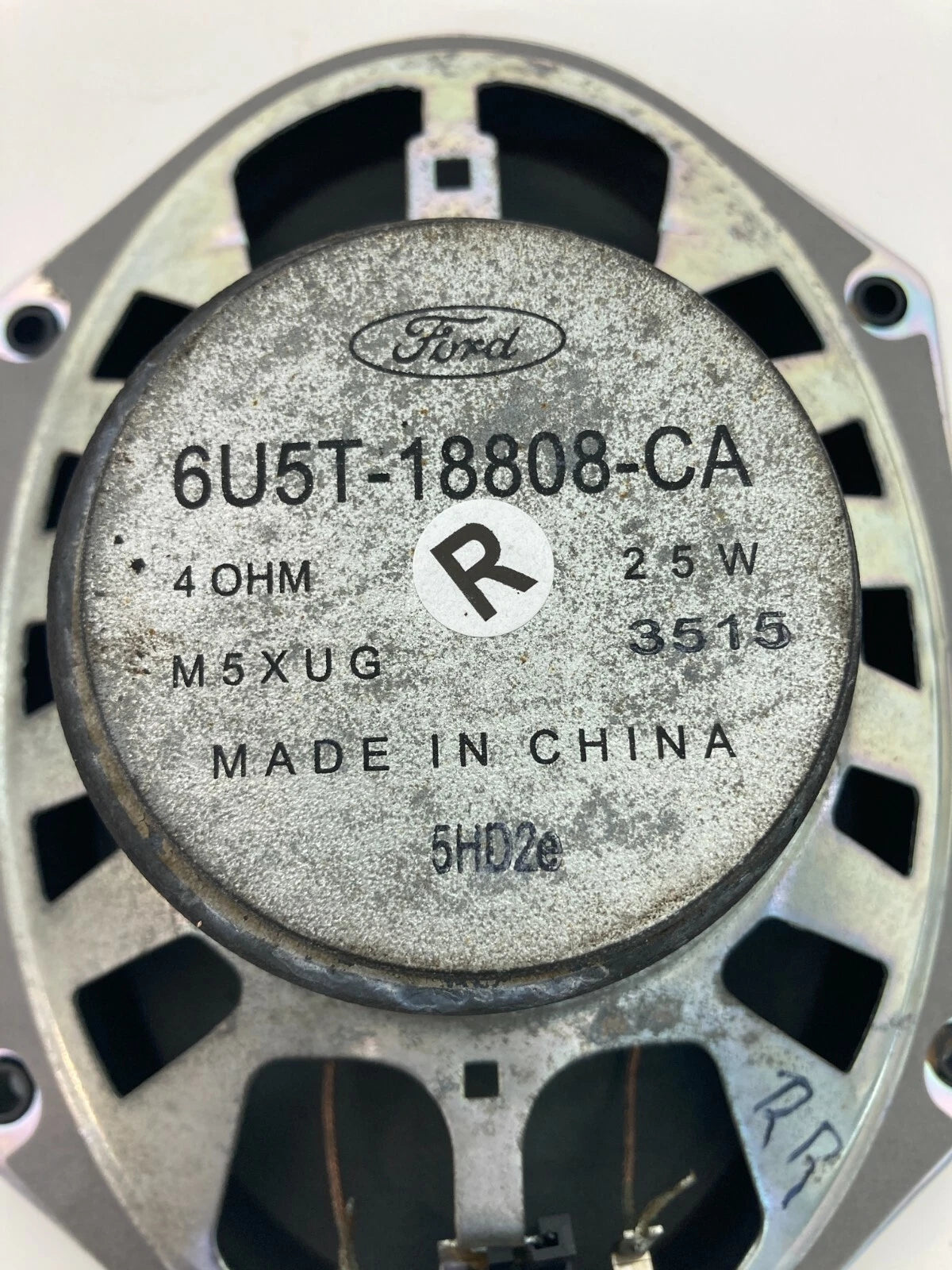 2006-2012 FORD FUSION REAR RIGHT DOOR AUDIO SYSTEM SPEAKER RH 6U5T-18808-CA OEM