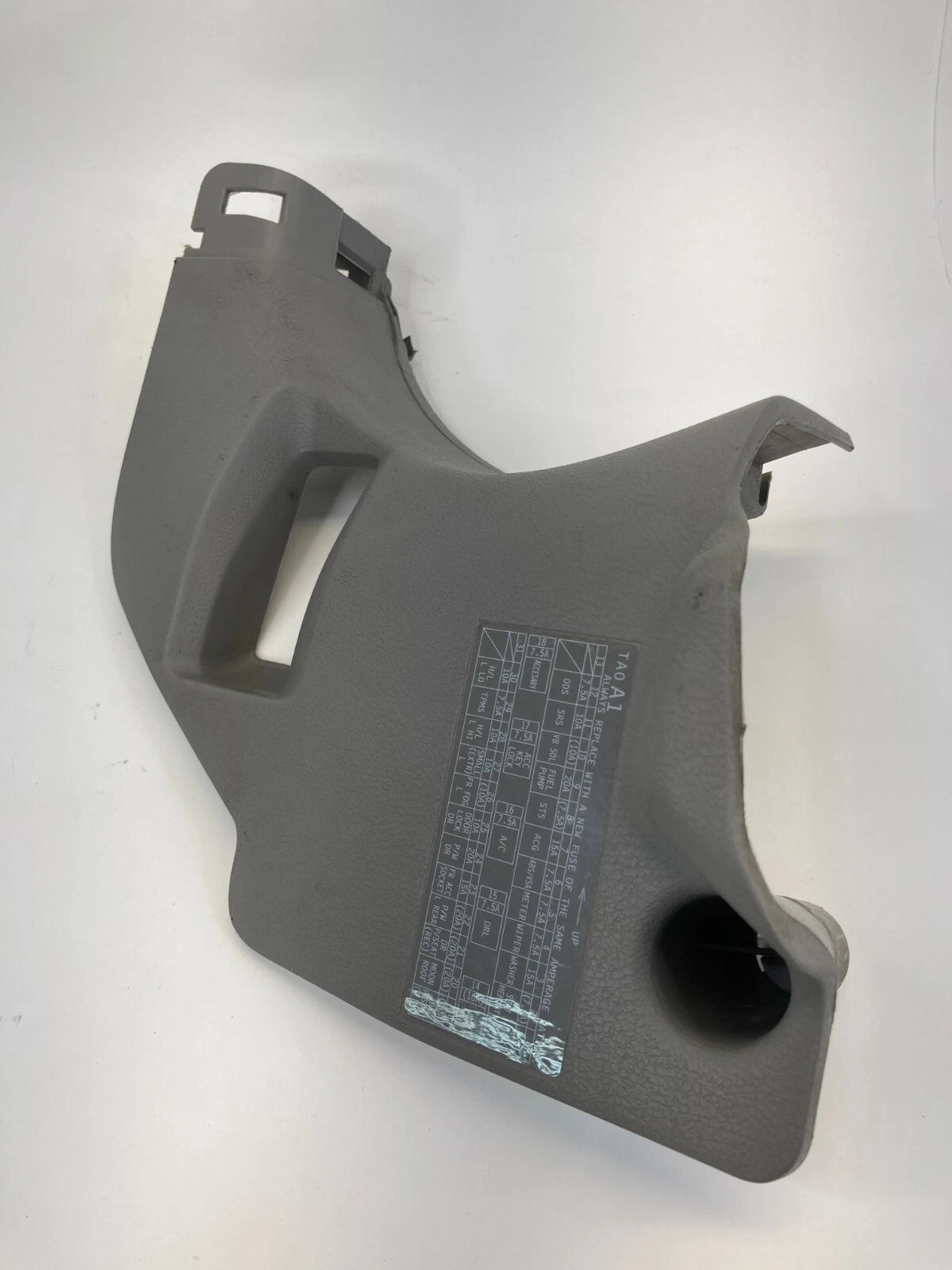 2008-2012 HONDA ACCORD LEFT COWL LINING KICK PANEL INTERIOR TRIM 83161-TA0 OEM