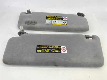 01 02 LEXUS RX300 FRONT LEFT RIGHT OVERHEAD ROOF SUN VISOR MIRROR SET PAIR OEM