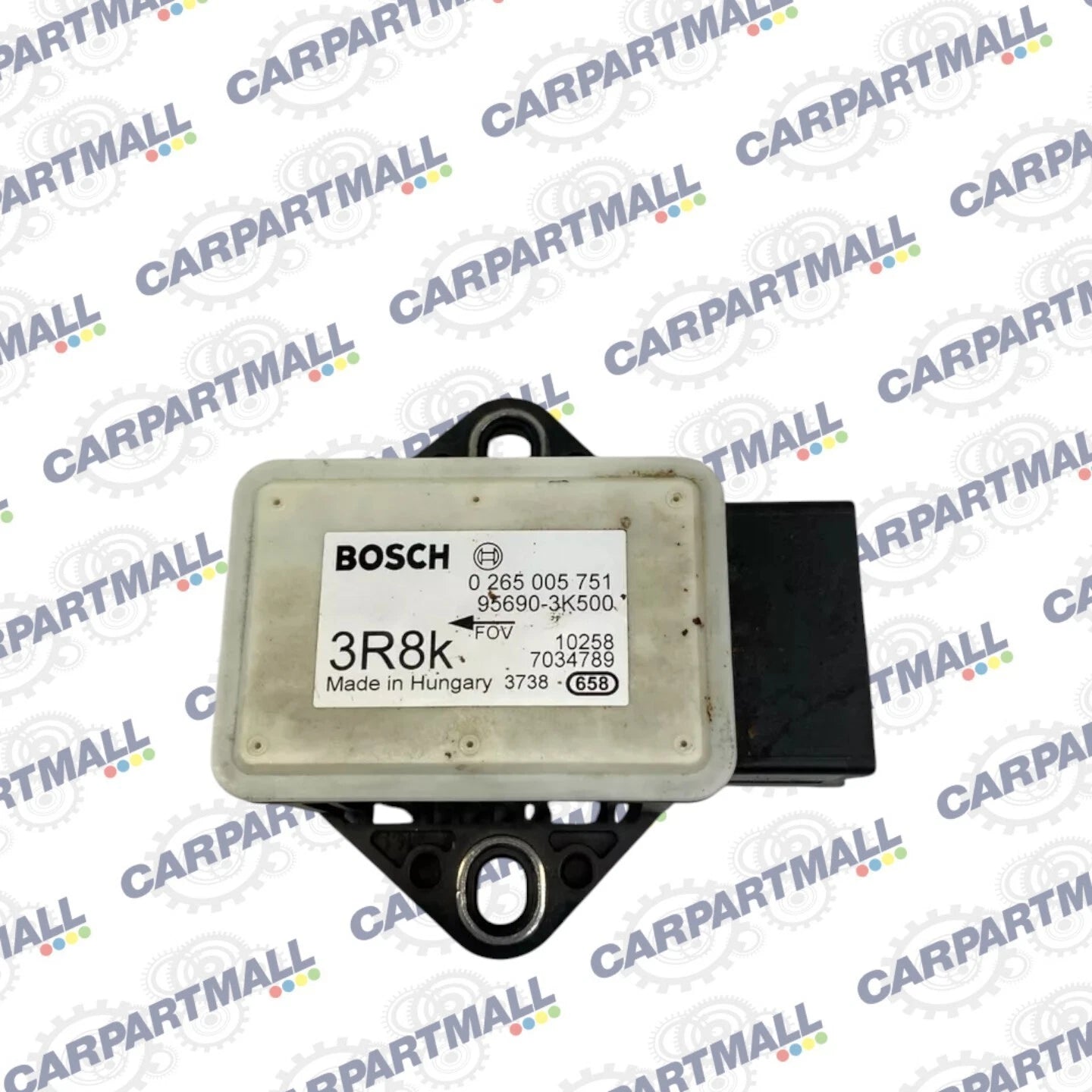 2008-2014 HYUNDAI SONATA 2.4L SUSPENSION YAW RATE SENSOR MODULE UNIT 95690-3K500