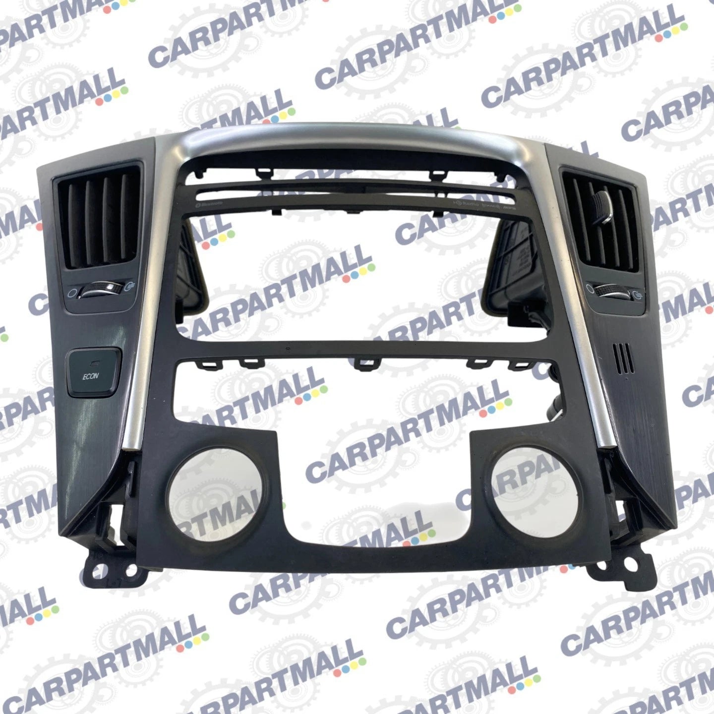 2012-2015 HYUNDAI SONATA BEZEL DASH RADIO PANEL CLIMATE CONTROL W/ AIR VENT OEM