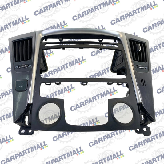 12-15 Hyundai Sonata Bezel Dash Radio Panel Climate Control Heater w/Air Vent