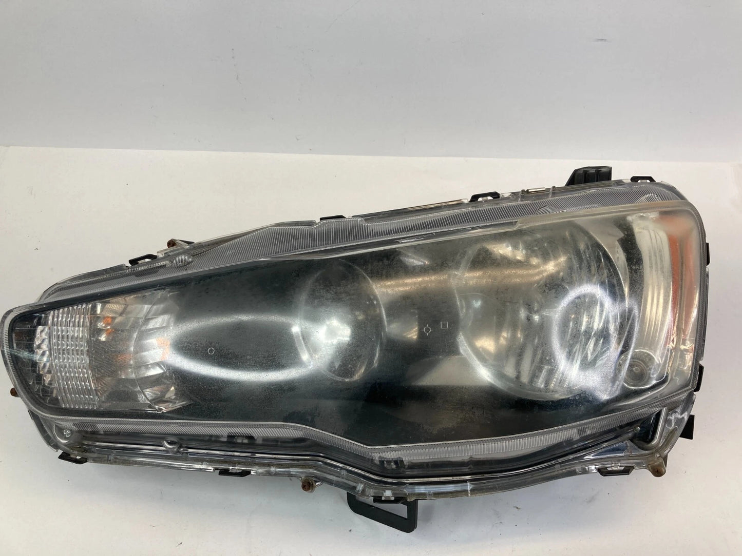 2008-2015 MITSUBISHI LANCER FRONT LEFT DRIVER HEADLIGHT HEADLAMP HALOGEN OEM