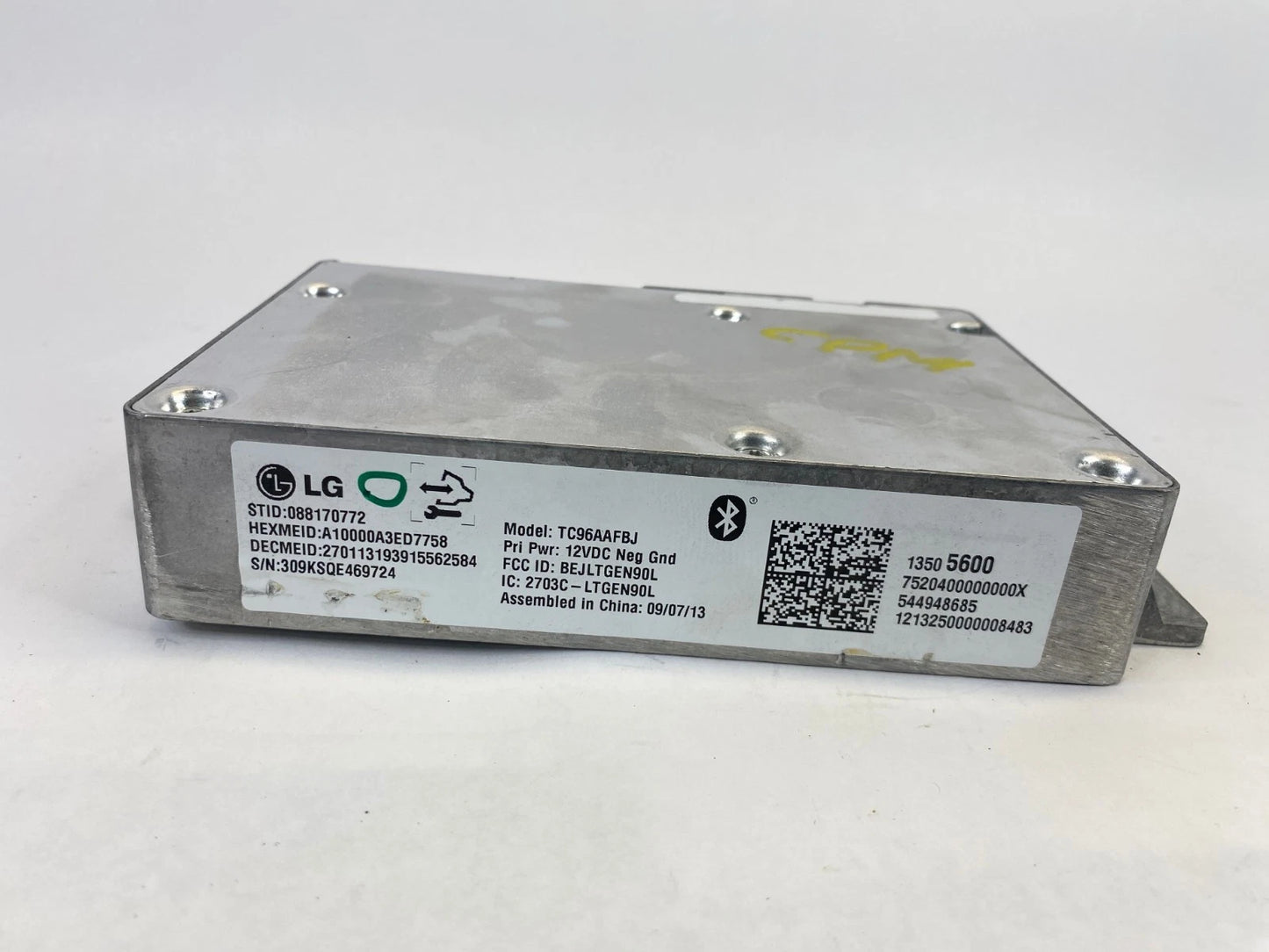 2014 CHEVROLET EQUINOX TELEMATICS CONTROL MODULE FRONT UNIT OEM FACTORY 13505600