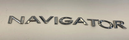 2003-2006 LINCOLN NAVIGATOR REAR TRUNK LID NAMEPLATE EMBLEM LOGO BADGE CHROME