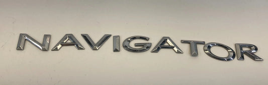 2003-2006 LINCOLN NAVIGATOR REAR TRUNK LID NAMEPLATE EMBLEM LOGO BADGE CHROME