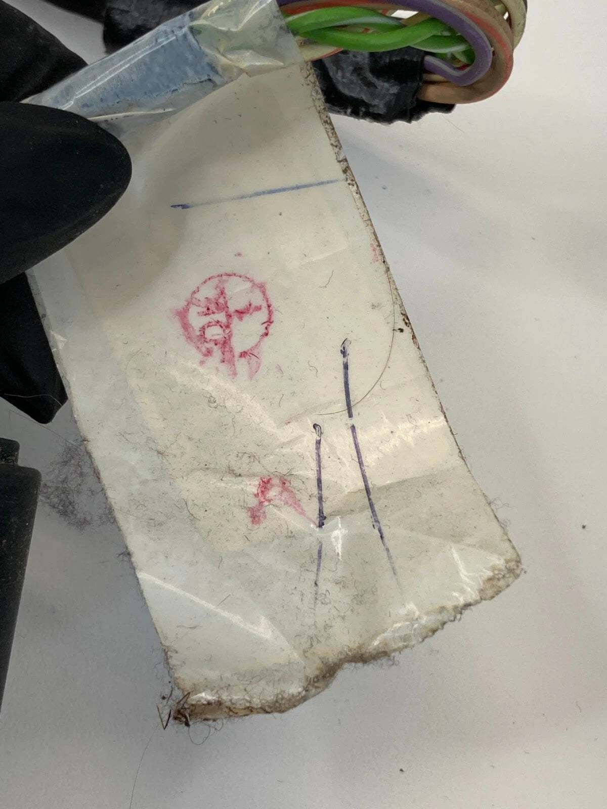 10 12 CHRYSLER TOWN & COUNTRY LEFT SLIDING DOOR WIRE TRACK HARNESS 68056207AC