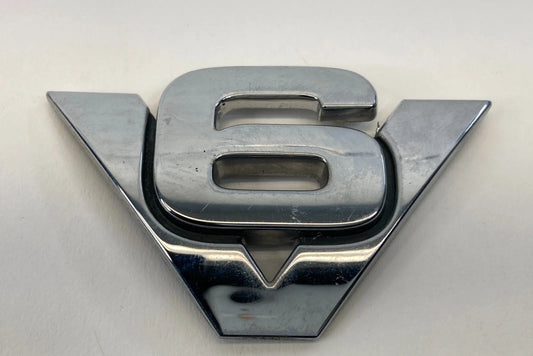 2007-2012 FORD ESCAPE REAR LIFT GATE V6 EMBLEM BADGE LOGO SYMBOL OEM