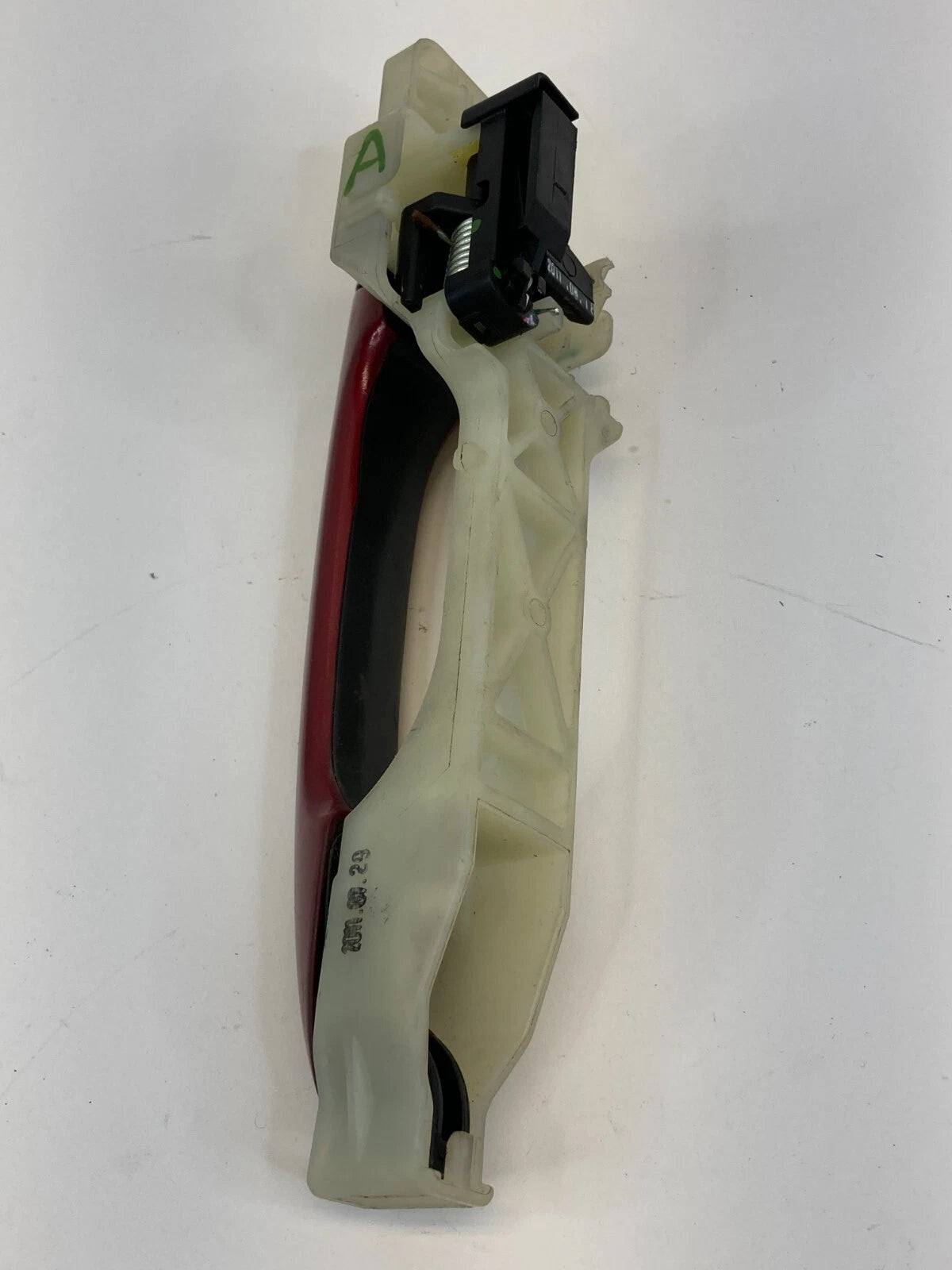 2011-2014 HYUNDAI SONATA GLS REAR LEFT EXTERIOR DOOR HANDLE ASSEMBLY RED OEM