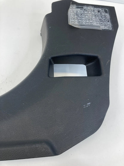 2007-2012 ACURA RDX LEFT DRIVER SIDE LOWER KICK PANEL COVER TRIM 83161-STK-A000