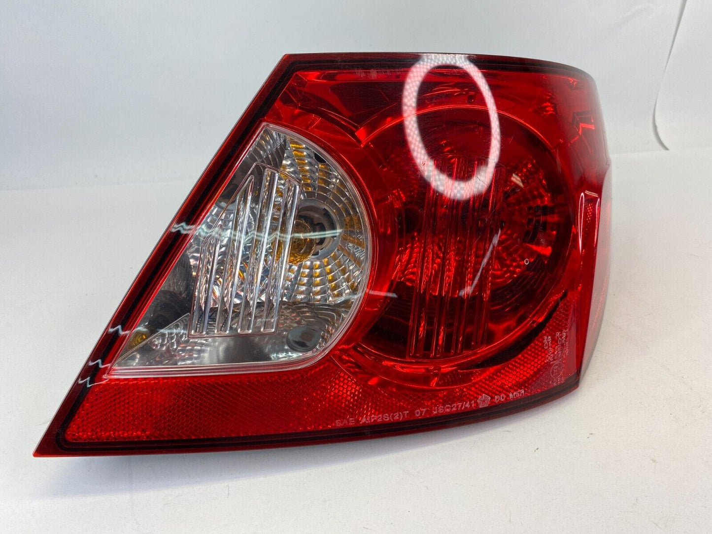 07 08 Chrysler Sebring Sedan Right Passenger Outer Tail Light Taillight Taillamp