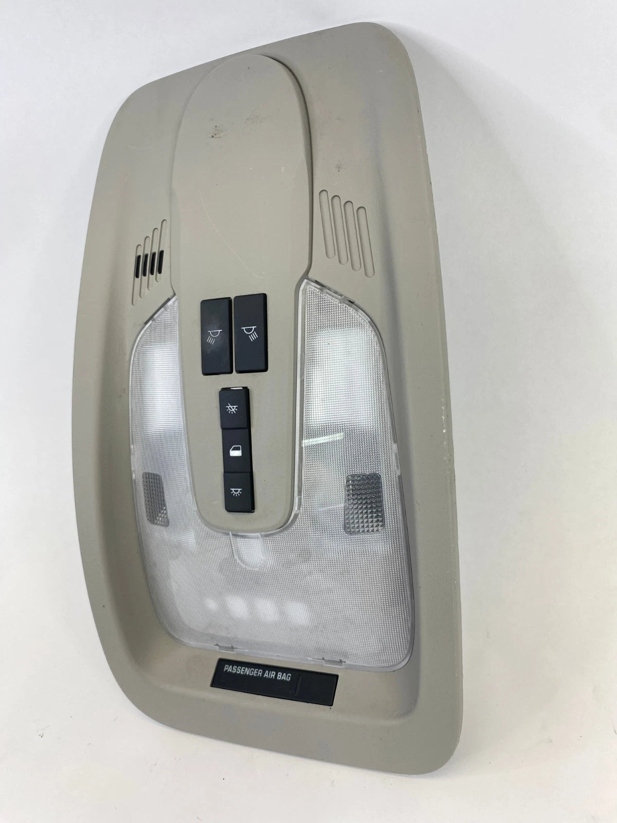 2010-2016 CHEVROLET EQUINOX OVERHEAD CONSOLE MAP LIGHT UNIT OEM FACTORY 22832847