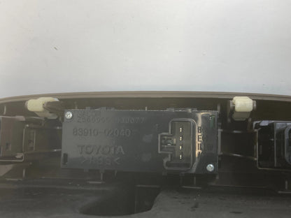 1998-2002 TOYOTA COROLLA CENTER DASH A/C VENT BEZEL TRIM W CLOCK 55660-02010 OEM