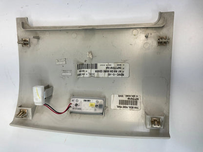 08-10 DODGE GRAND CARAVAN ROOF MOUNT OVERHEAD CONSOLE LIGHT COVER 5KP77DW1AA OEM