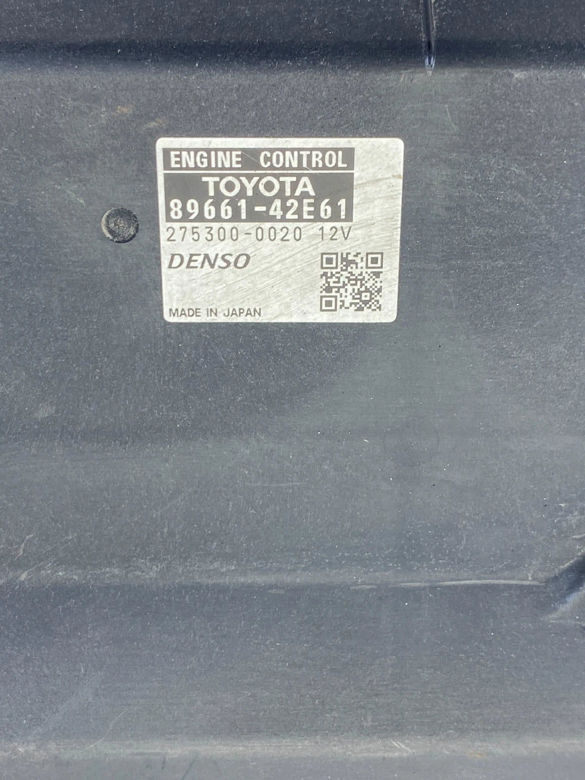2006-2008 TOYOTA RAV4 2.4L AT 4WD ENGINE COMPUTER MODULE ECM ECU OEM 89661-42E61