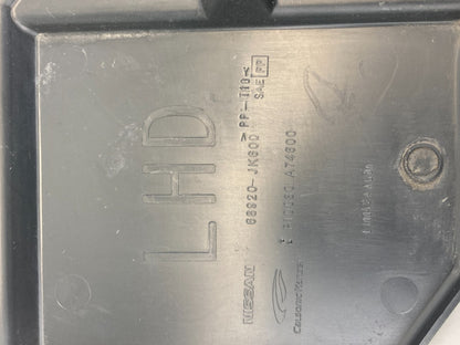 2008-2013 Infiniti G37 Under Dash Right Passenger Kick Panel Knee Cover Trim OEM